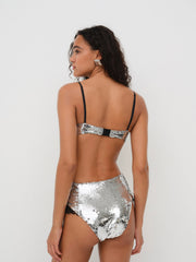 Maia High-waist Panty Silver