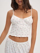 Elliana Sleep Top White