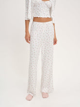 Elliana Wide Leg Pant White
