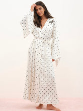 Lady Dot Robe Cream