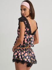 Kayla Sleep Top Navy