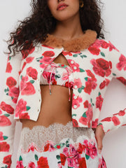 Carol Cardigan Red