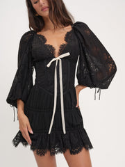 Ellis Mini Dress Black