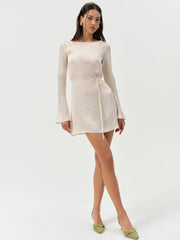 Madalie Mini Dress Cream