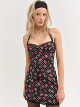 Betty Bud Mini Dress Black
