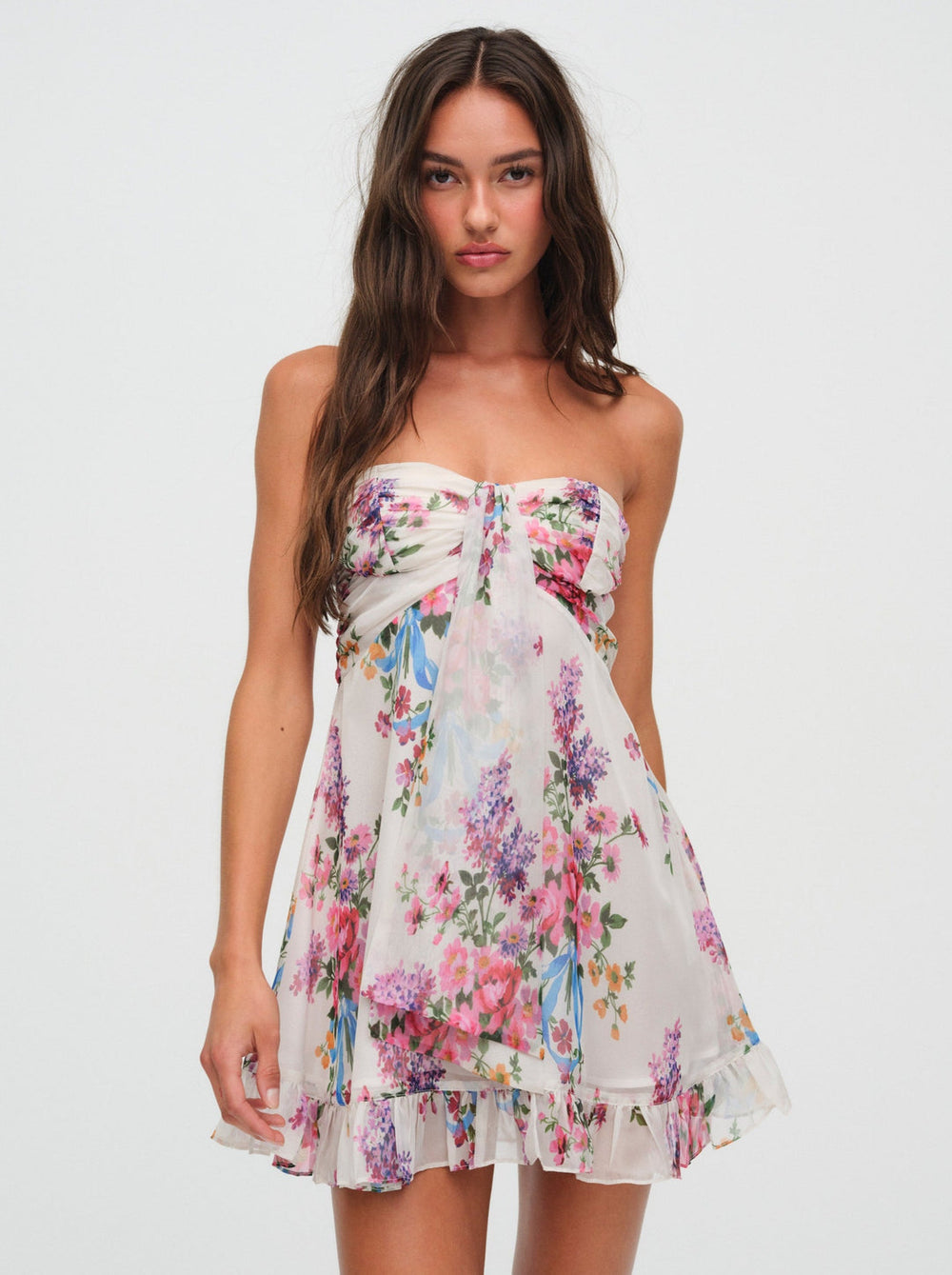 Teagan Mini Dress White