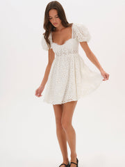 Becca Mini Dress White