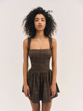 Ginny Mini Dress Brown