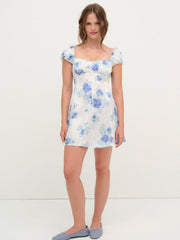 Antonia Mini Dress Blue