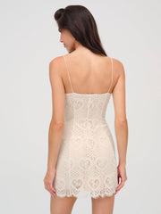 Claire Mini Dress Cream