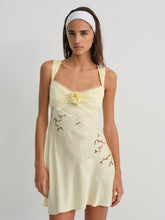 Claudia Mini Dress Yellow
