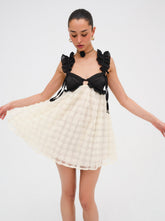 Poppy Mini Dress Ivory