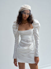 Etta Mini Dress White
