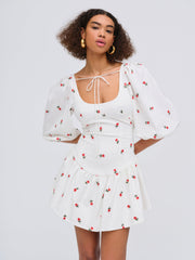 Talia Mini Dress Cream