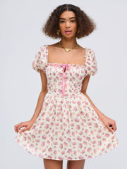 Etienne Mini Dress Pink