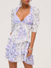 Rosalyn Mini Dress Purple