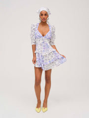 Rosalyn Mini Dress Purple