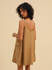 Elanah Mini Dress CAMEL