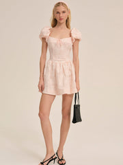 Florence Mini Dress Peach