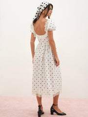 Ines Midi Dress Cream