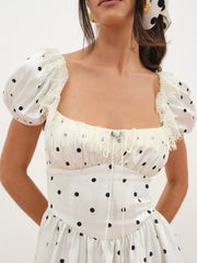 Ines Midi Dress Cream