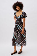 Margaret Midi Dress Black