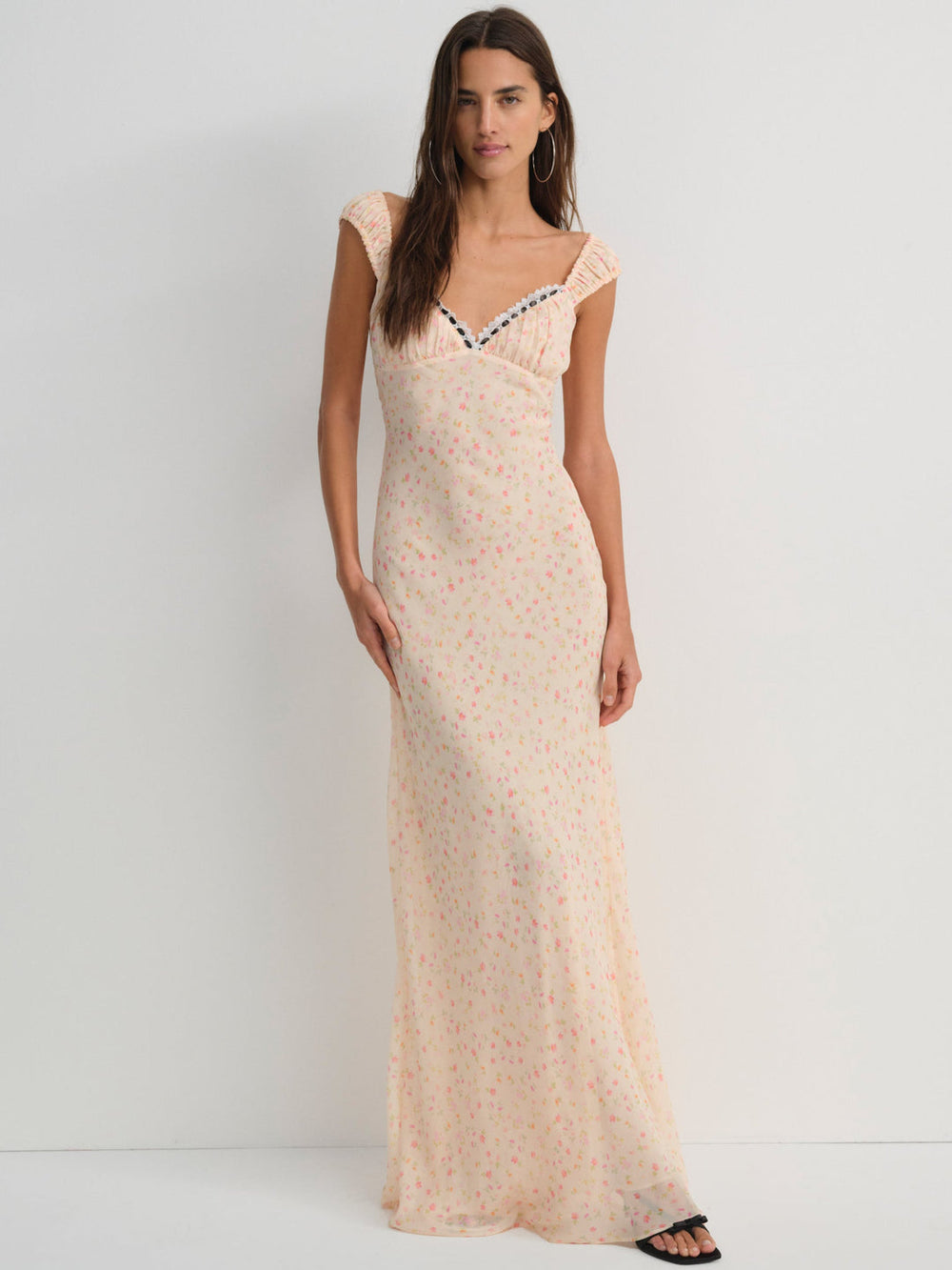 Emmaline Maxi Dress Peach