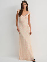 Emmaline Maxi Dress Peach