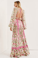 Luna Maxi Dress Pink