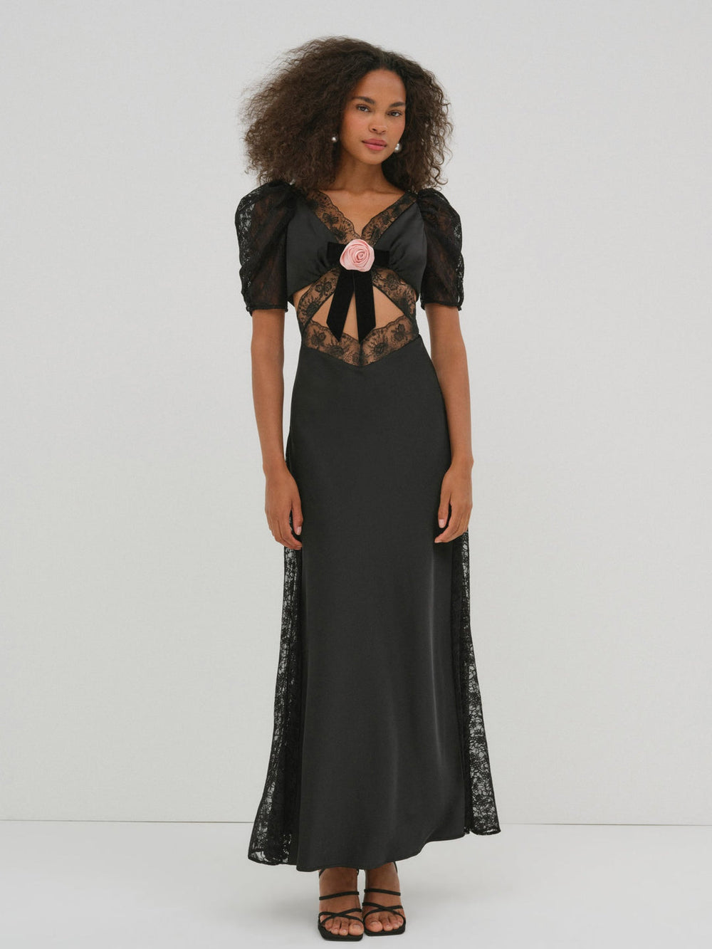 Corinne Maxi Dress Black