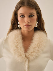 Maura Knit Cardigan Cream