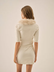 Maura Knit Cardigan Cream