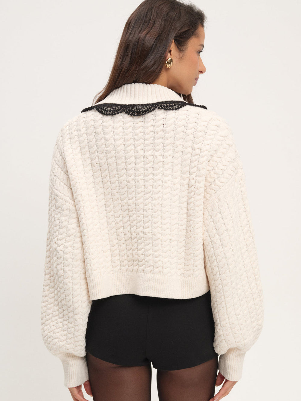 Tierra Knit Jacket Cream
