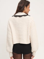 Tierra Knit Jacket Cream