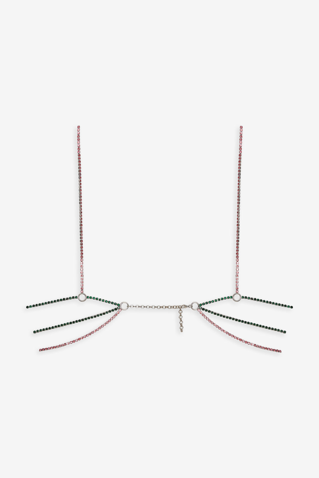 Tulip Rhinestone Bralette Pink