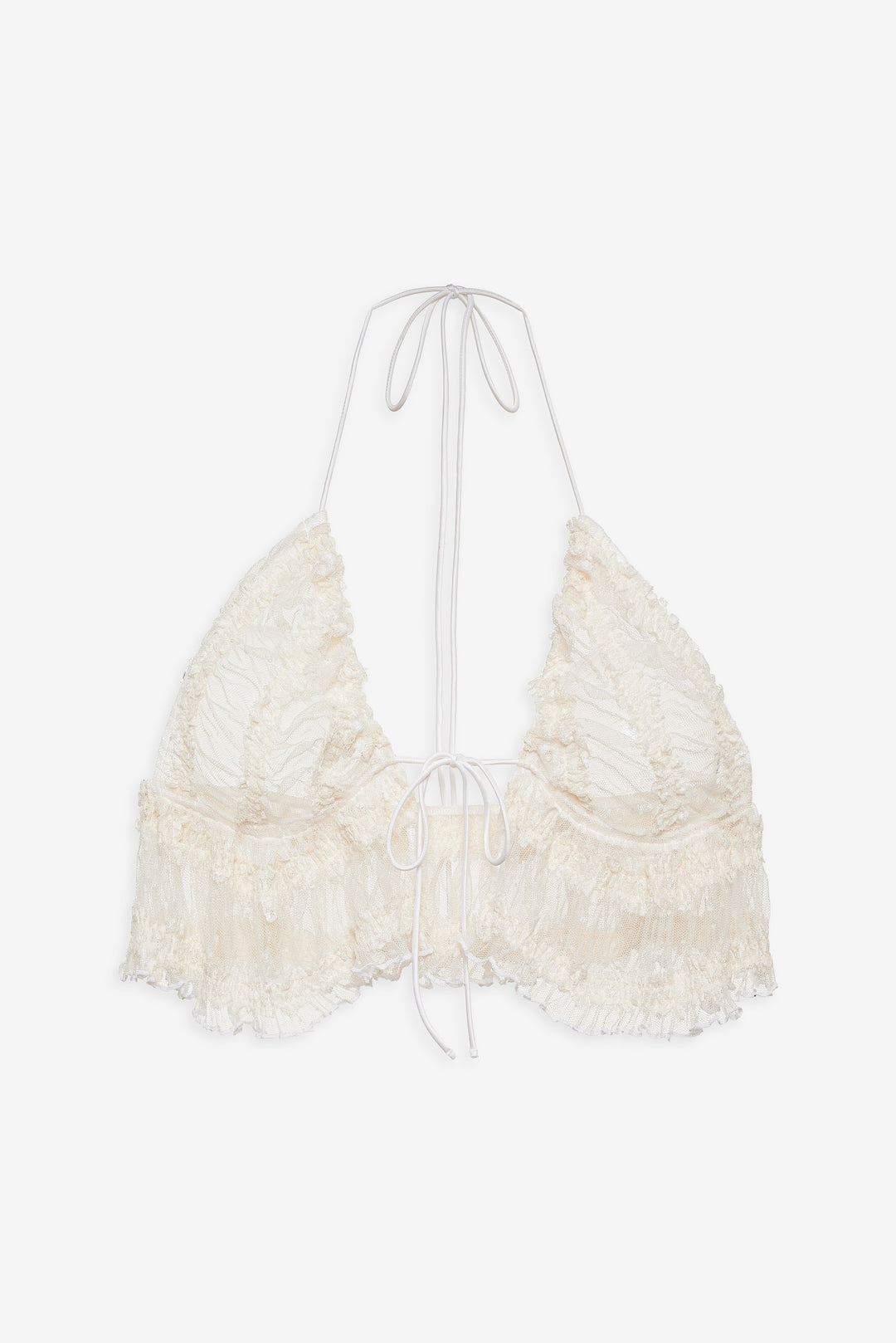 Romy Bralette Top White
