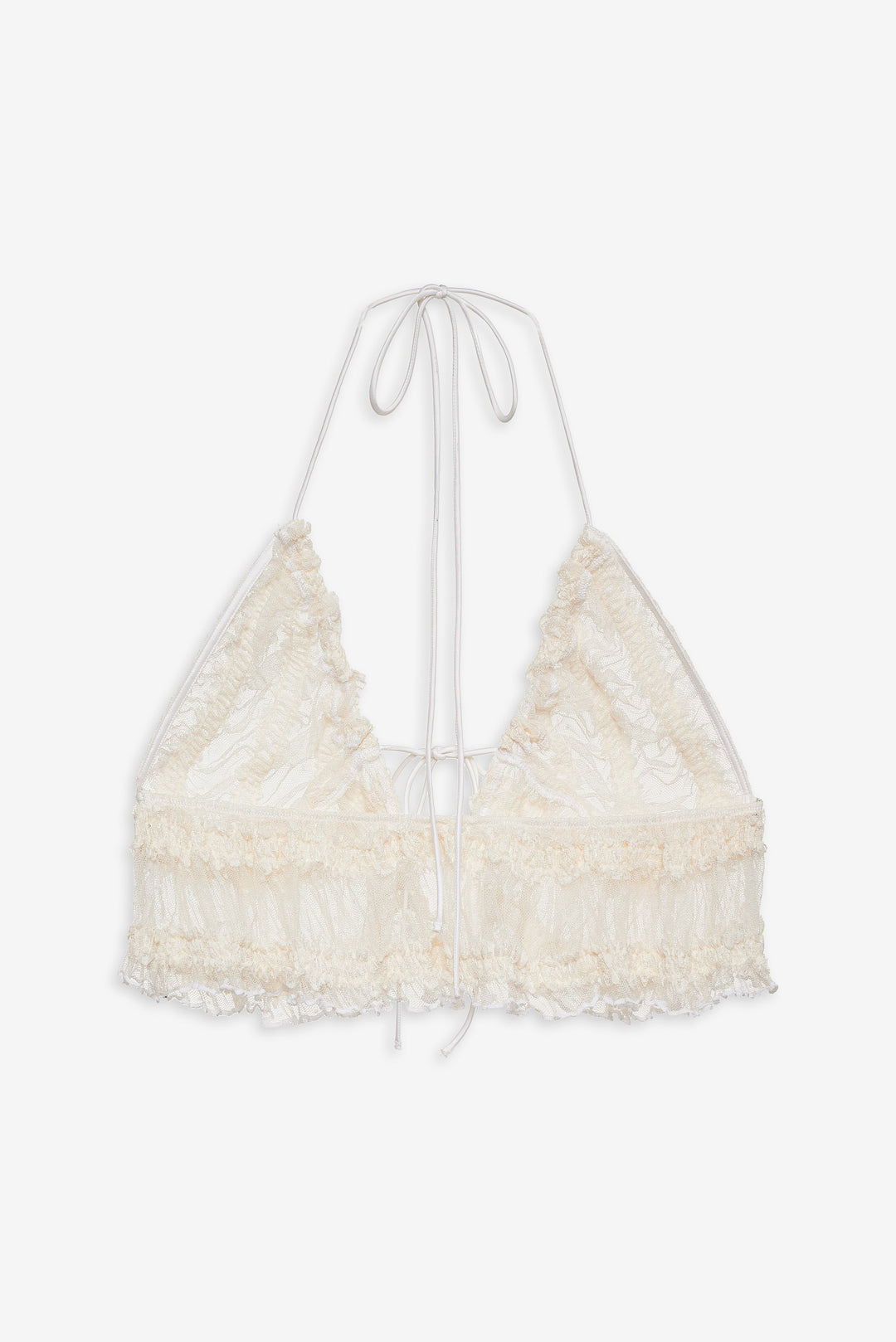 Romy Bralette Top White