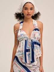 Cassandra Top Blue