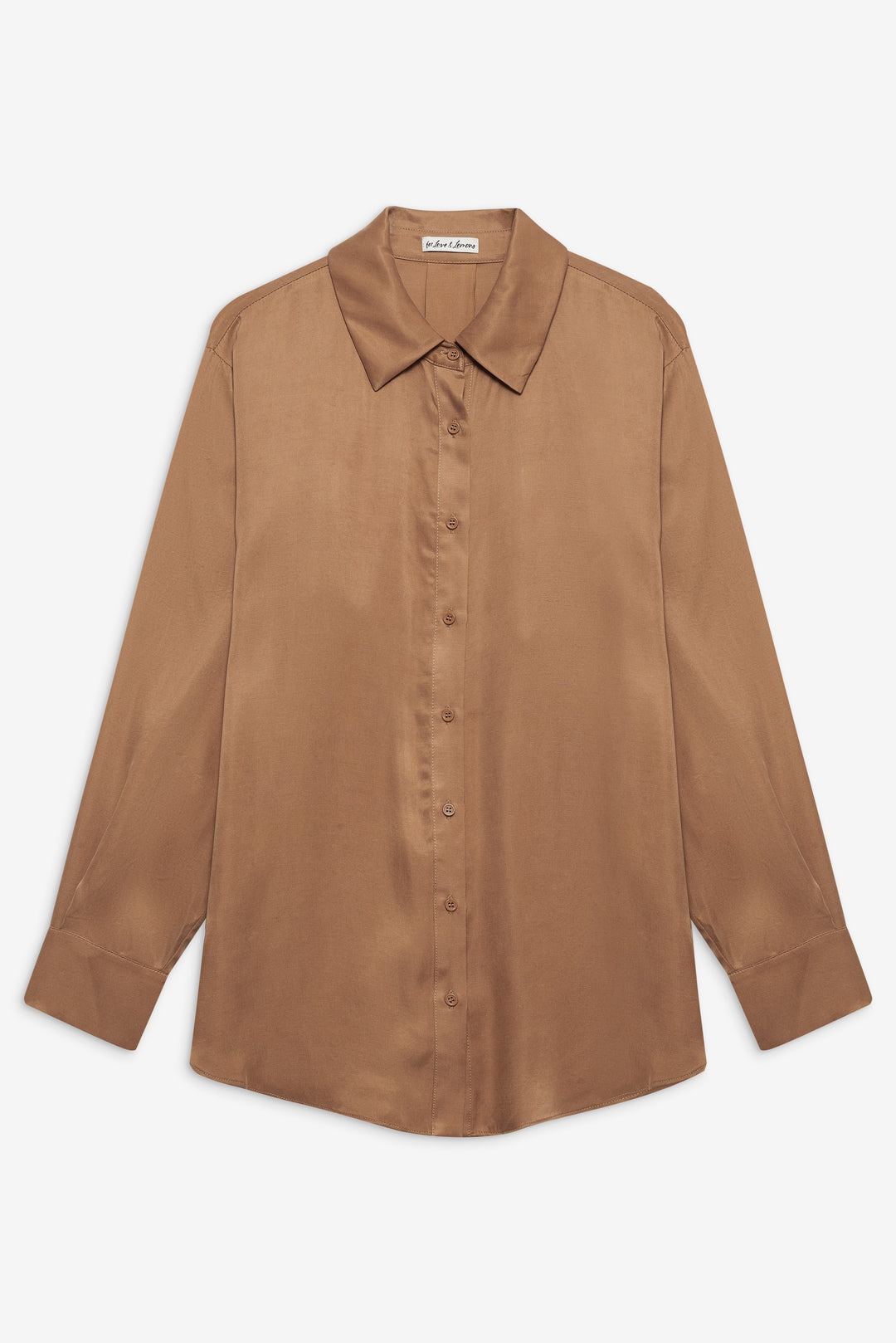 Clarabell Button Down Shirt CAMEL