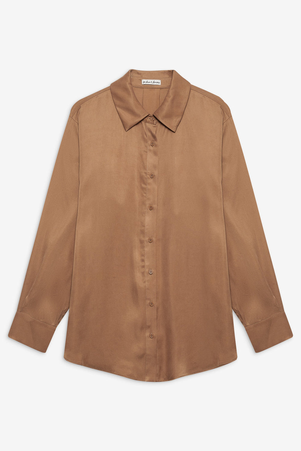 Clarabell Button Down Shirt CAMEL
