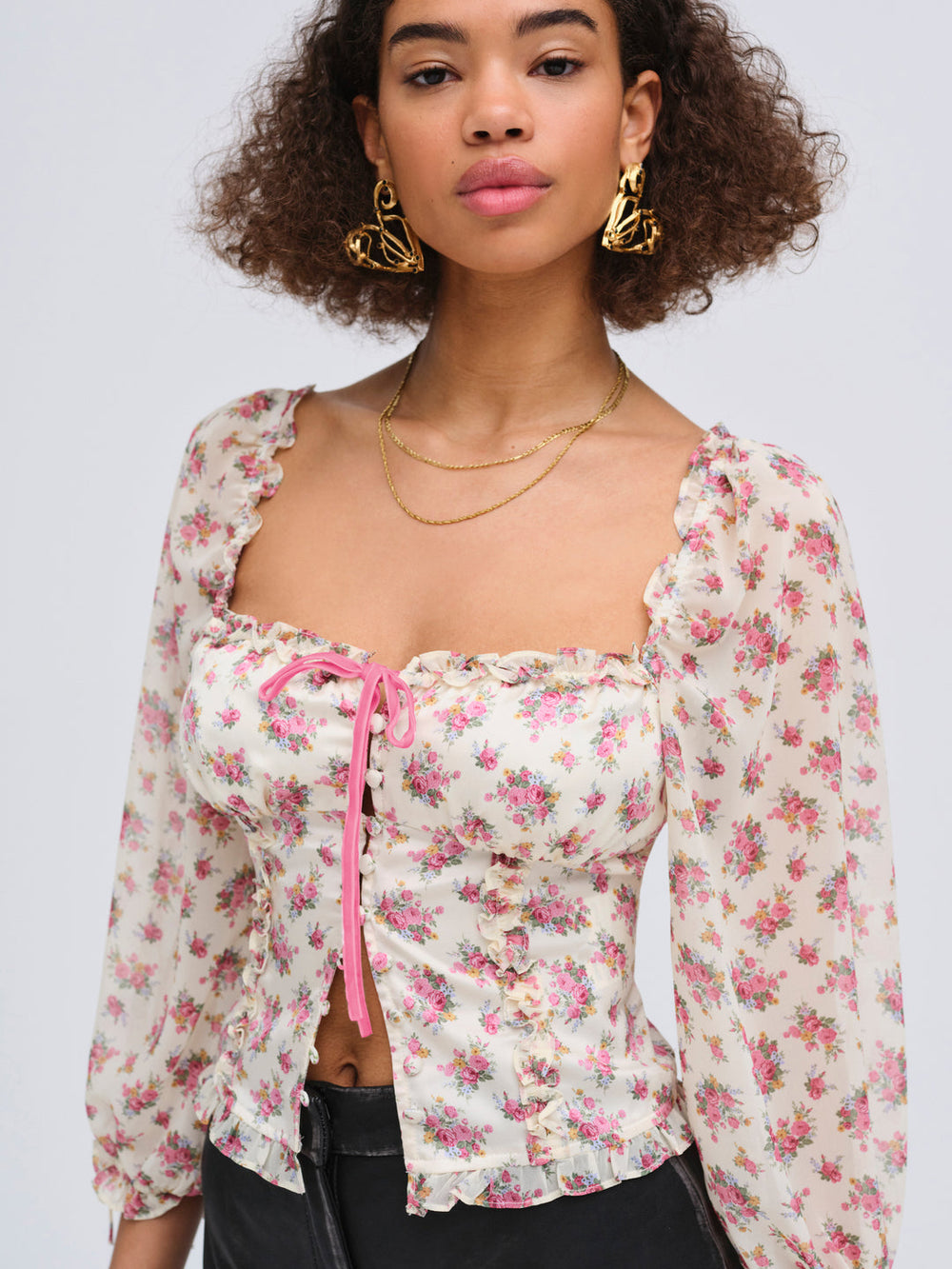 Etienne Top Pink
