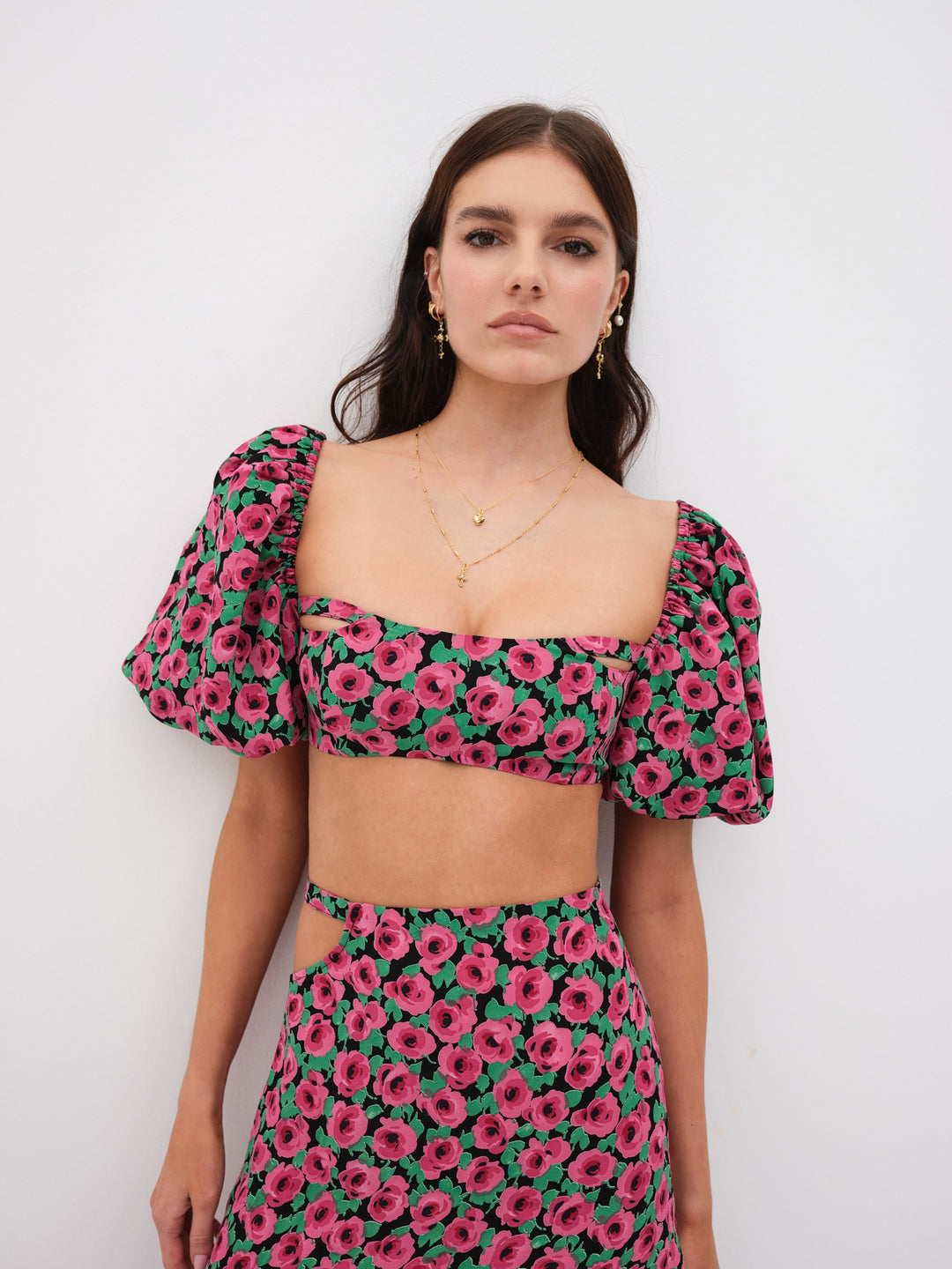 Dolcetto Crop Top Red