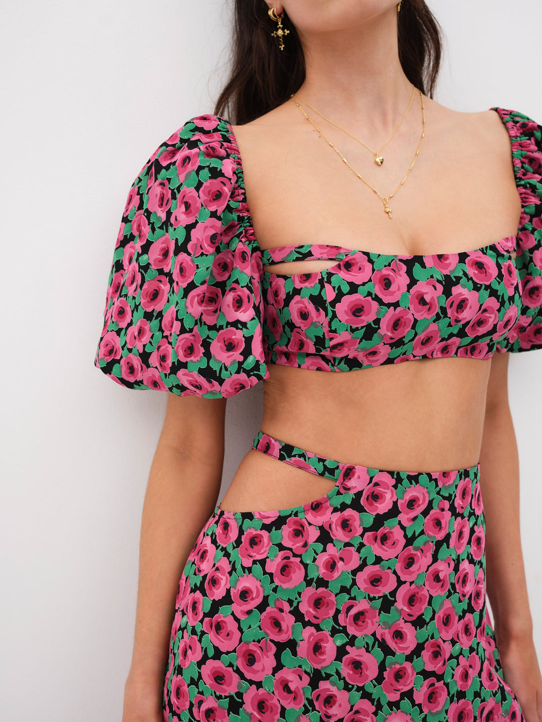 Dolcetto Crop Top Red