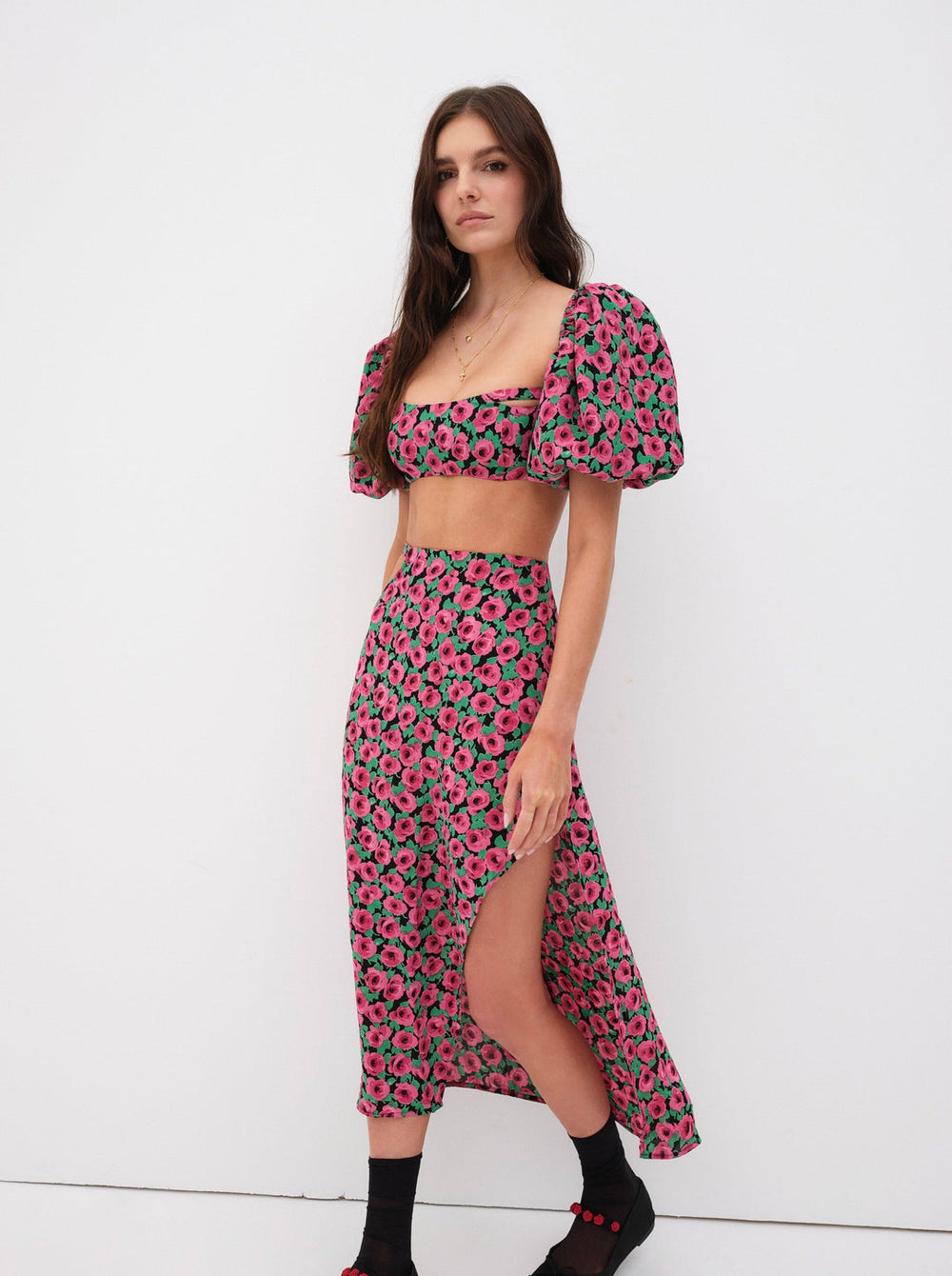 Dolcetto Crop Top Red