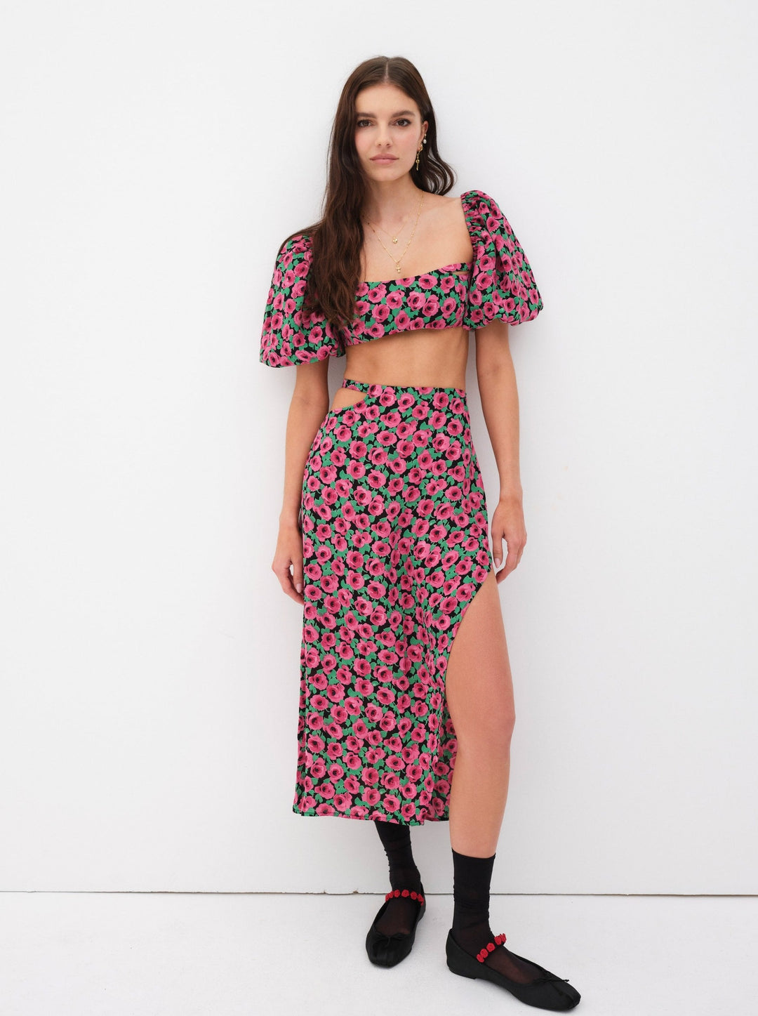 Dolcetto Crop Top Red