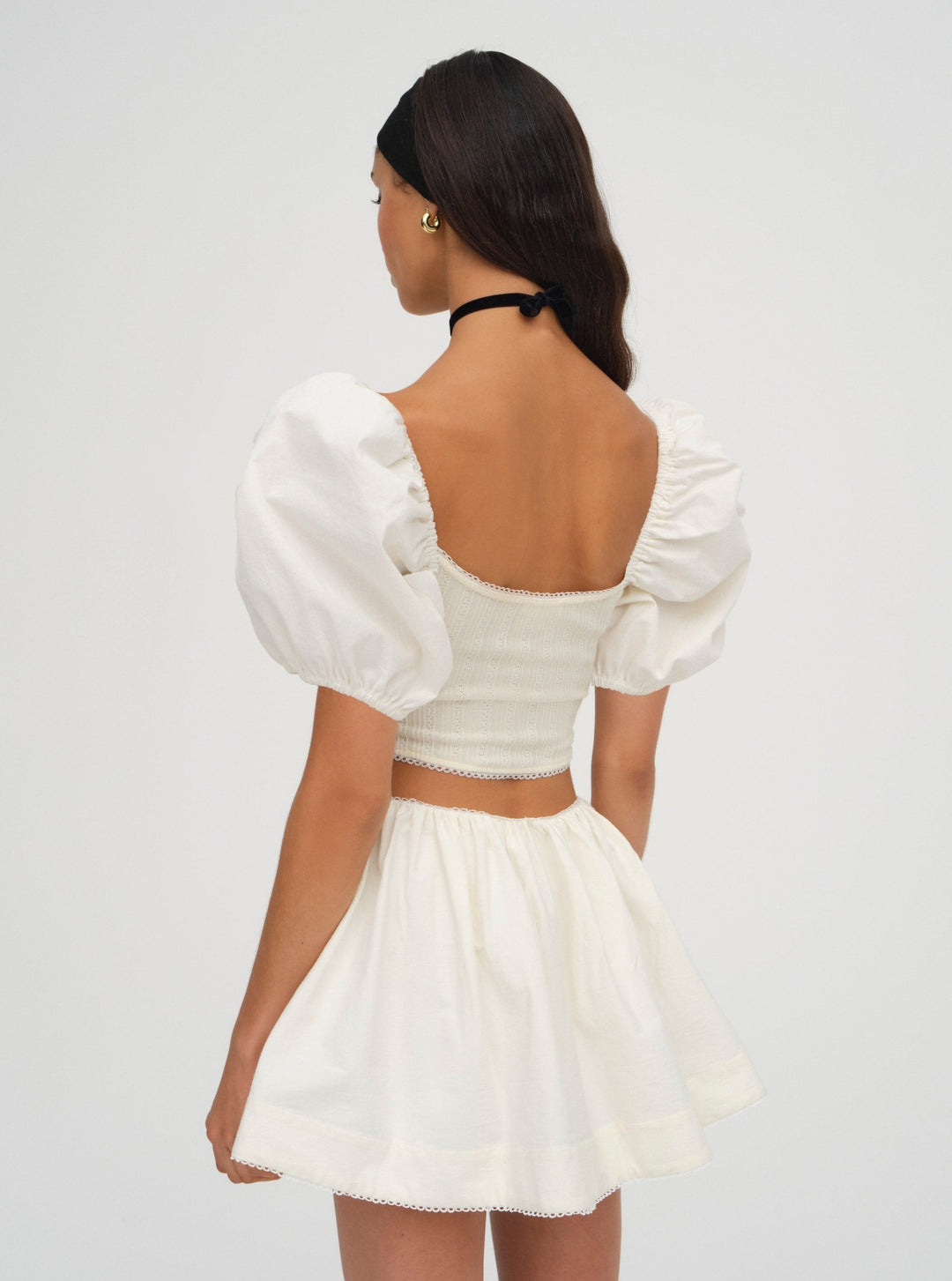 Billie Pointelle Top Cream