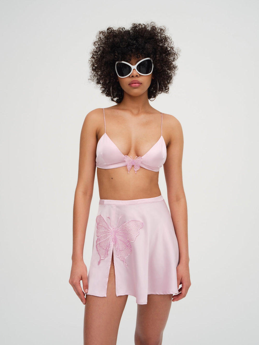 Truette Bralette Top Pink