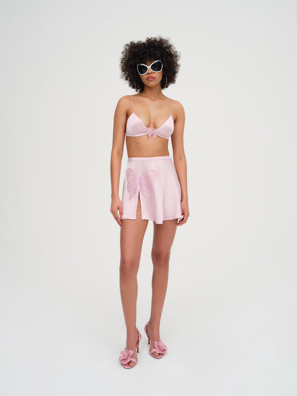 Truette Bralette Top Pink