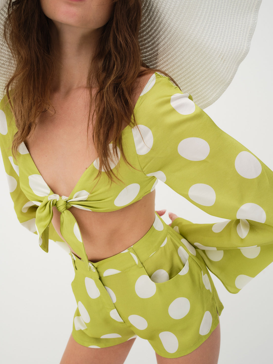 Galia Top Green