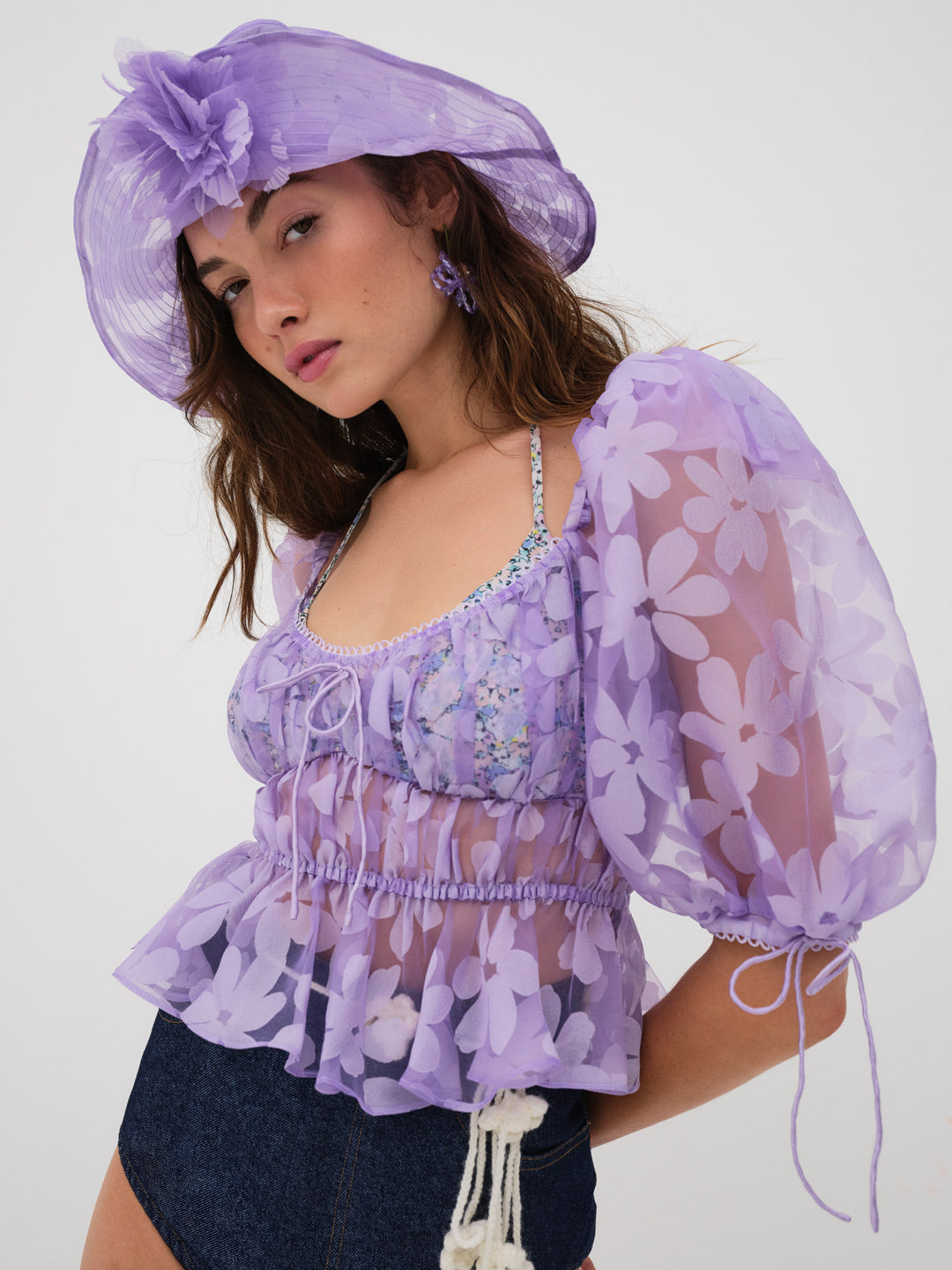 Fran Top Purple